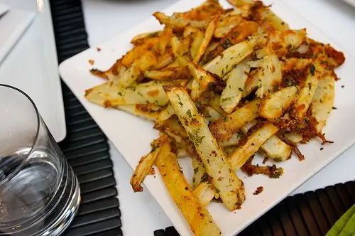 French Fries at Justino's Wood Oven Pizza, Oakville