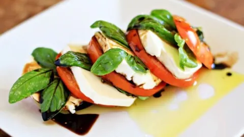 Caprese Salad at Justino's Wood Oven Pizza, Oakville