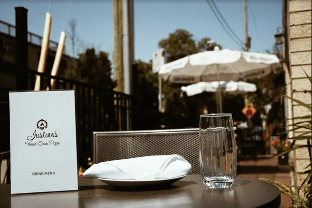 Justino's patio on Kerr Street